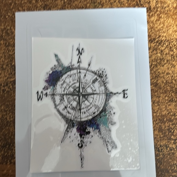 (3 for $20)Not All Those That Wander Are Lost Vinyl Sticker 5" New - Picture 1 of 4